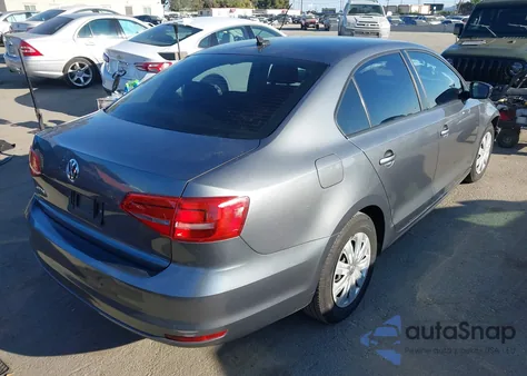 2015 Volkswagen Jetta 2.0L S from USA, damaged, VIN 3VW1K7AJ9FM311217